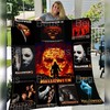 Michael Myers Scary Movies Fleece Blanket for Halloween
