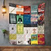 Michel Foucault Books Quilt Blanket DUP Educational Bedding Set