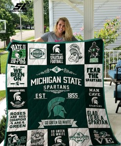 Michigan State Spartans NCAA Quilt Bedding Set