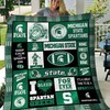 Michigan State Spartans NCAA Quilt Blanket - Enliven Your Room with Spartan Style