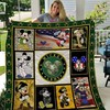 Mickey Mouse Joins the Army on this Quilt Blanket - Warm and Cozy