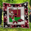 Mickey Mouse Ncaa Arkansas Razorbacks Great Quilt Blanket - NCAA Arkansas Razorbacks Mickey Mouse Quilt Bedding Set
