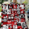 Mickey Quilt Blanket - Cute Mickey Mouse Quilt Bedding Set for Kids