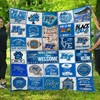 Middle Tennessee Blue Raiders NCAA Quilted Bedspread for a Stylish Look