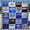 Middle Tennessee Blue Raiders Quilt Bedding Set - For Fans of the College Team