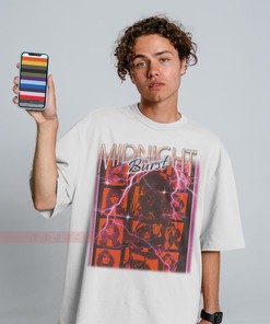 Midnight Burst Vintage Retro Unisex Shirts - Disco QueenT Tee with Vintage Aesthetic Print