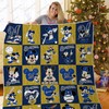 Milwaukee Brewers Baseball Fan Quilt Blanket with Mickey - Cozy and Warm