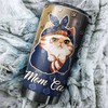 Milwaukee Brewers MLB Tumbler for Cat Moms with personalized design and MLB logo