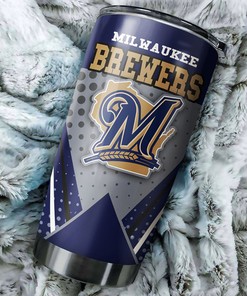 Milwaukee Brewers MLB Tumbler with unique and stylish design