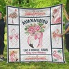 Mimi Loves Flamingos Mimimingo Quilt Blanket