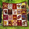 Minnesota Golden Gophers NCAA Quilt Bedding Set