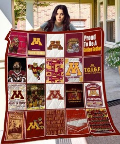 Minnesota Golden Gophers NCAA Quilted Bedding Set for a Cozy and Stylish Bed