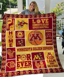 Minnesota Golden Gophers NCAA Quilted Blanket for Ultimate Comfort