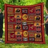 Minnesota Golden Gophers The Gophers Loved NCAA Quilt Blanket - Perfect for the Ultimate Golden Gophers Fan