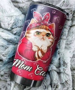 Minnesota Twins Cat Mom MLB Tumbler for Feline Lovers