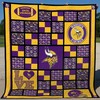 Minnesota Vikings B030615 Quilt Blanket for Fans
