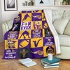 Minnesota Vikings Logo Premium Quilt Bedding Set for Football Fans