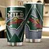 Minnesota Wild NHL Tumbler with Unique Design - Perfect for Sports Enthusiasts