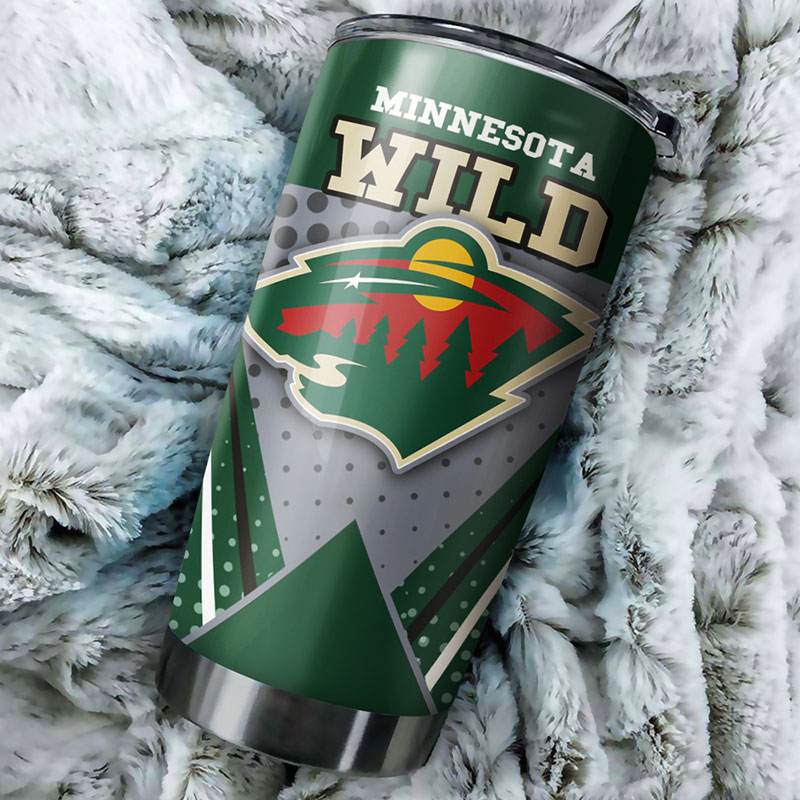 Minnesota Wild NHL Tumbler with Unique Design - Perfect for Sports Enthusiasts - Image 2
