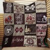 Mississippi State Bulldogs Ncaa Bed Set Featuring a Quilt Blanket