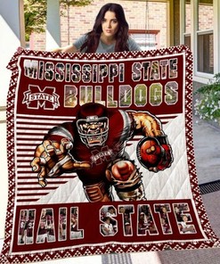 Mississippi State Bulldogs Ncaa Quilt Bedding Set Loved by Fans