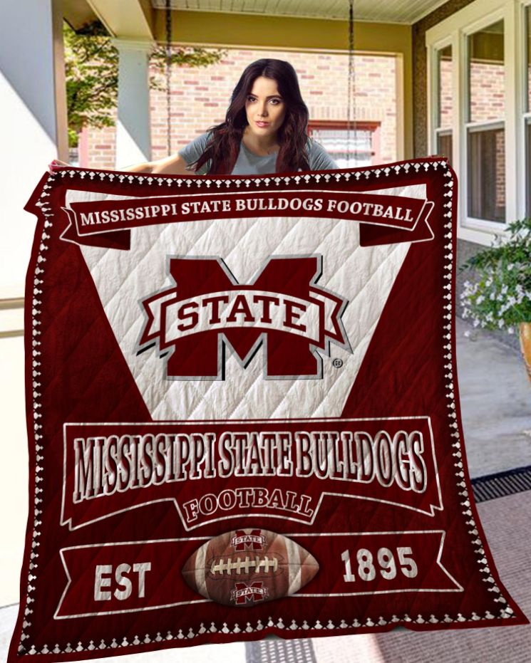 Mississippi State Bulldogs Quilt Blanket - Perfect for Fans Everywhere