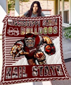 Mississippi State Bulldogs Quilt Blanket - Show Your Support in Style
