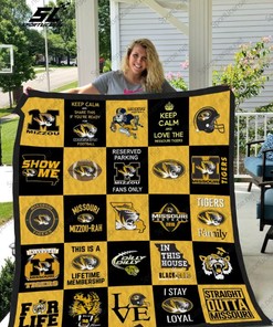 Missouri Tigers Collected Quilt Blanket To Add Unique Touch To Room