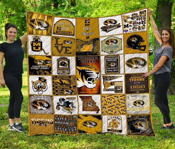 Missouri Tigers Quilt Blanket For Fans