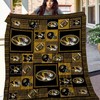 Mizzou Tigers Logos Combined Quilt Bedding Set for Fans
