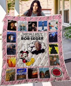 Mk Mickey Bob Seger Quilt Blanket - Mickey Bob Seger Vintage Quilt Bedding Set for Fans