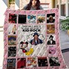 Mk Mickey Disney Kid Rock Quilt Blanket - Vintage Mickey Mouse and Kid Rock Quilt Bedding Set