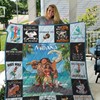 Moana Disney Quotes Collection Quilt Blanket - Embrace Your Inner Explorer
