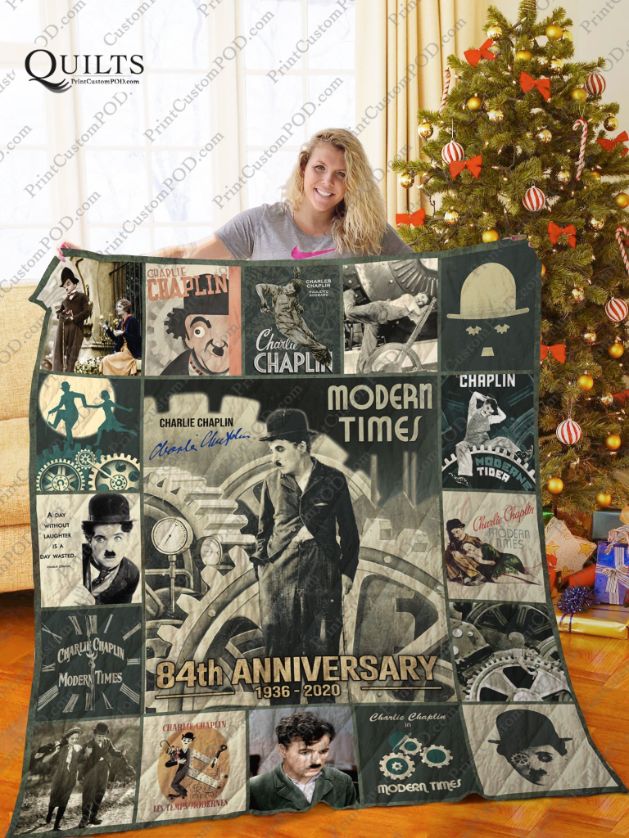 Modern Time 84th Anniversary Collection Vintage Quilt Blanket for Bed Set Twin