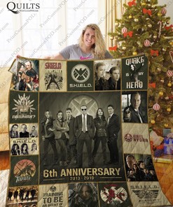Mofi Agents Of Shield Quilt Bedding Set Ver 17-1 forFans of the TV Show