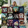 Mononoke Hime Japanese Ghibli Combined Quilt Blanket Anime Bedding Set