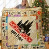Monopoly Harry Potter Christmas Quilt Blanket for Fans