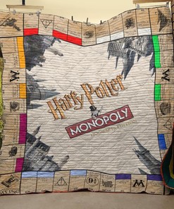 Monopoly Harry Potter Quilt Blanket for Fans