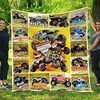 Monster Jam Quilt Bedding Set for Monster Truck Fans
