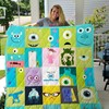 Monsters Inc All Season Plus Size Quilt Bedding Set for Disney Fans