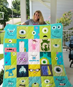 Monsters Inc All Season Plus Size Quilt Bedding Set for Disney Fans