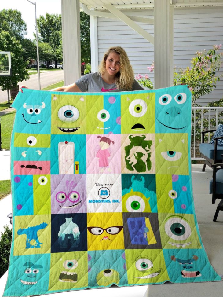 Monsters Inc All Season Plus Size Quilt Bedding Set for Disney Fans