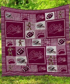Montana Grizzlies College Pride Quilt Bedding Set