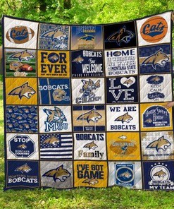 Montana State Bobcats Quilt Bedding Set LC7