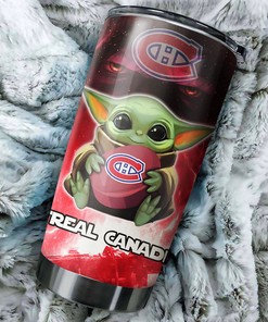 Montreal Canadians Fans Will Love This Baby Yoda NHL Tumbler