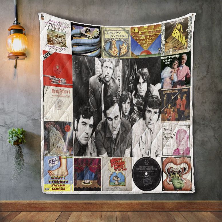 Monty Python Collected Quilt Bedding Set - Great for Fans of All Ages