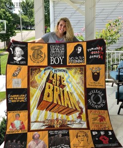 Monty Python's Life Of Brian Collection Quilt Blanket - Perfect for Fans