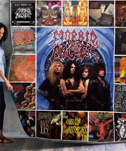 Morbid Angel Death Metal Album Poster Inspired Quilt Bedding Set