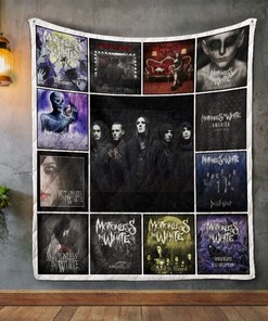 Motionless In White Band Album Covers Vintage Quilt Bedding Set with Keywords