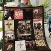 Motley Crue 39th Anniversary Rock Band Quilted Comforter - Full Size